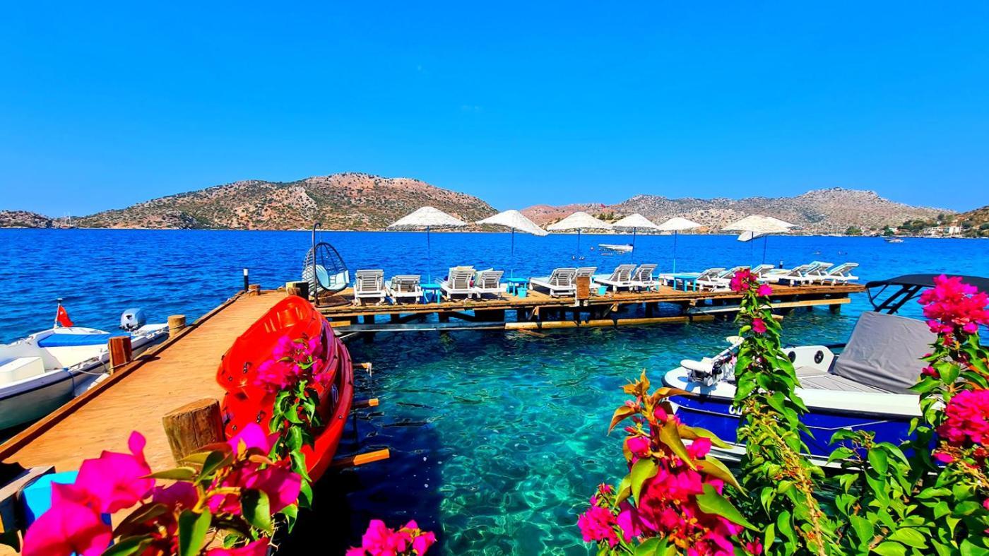 Aphrodite Hotel Bozburun Kültér fotó